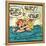 Archie Comics Retro: Archie and Betty Comic Panel; Drowning (Aged)-null-Framed Stretched Canvas