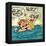 Archie Comics Retro: Archie and Betty Comic Panel; Drowning (Aged)-null-Framed Stretched Canvas