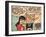 Archie Comics Retro: Archie and Veronica Comic Panel; Dream Girl (Aged)-null-Framed Art Print