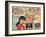 Archie Comics Retro: Archie and Veronica Comic Panel; Dream Girl (Aged)-null-Framed Art Print