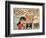 Archie Comics Retro: Archie and Veronica Comic Panel; Dream Girl (Aged)-null-Framed Premium Giclee Print