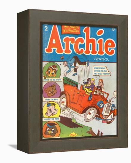 Archie Comics Retro: Archie Comic Book Cover No.2 (Aged)-Bob Montana-Framed Stretched Canvas