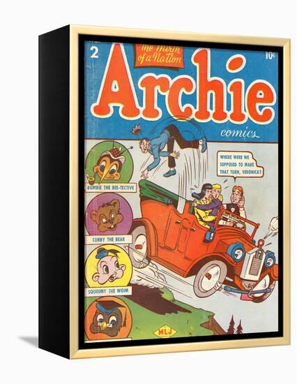 Archie Comics Retro: Archie Comic Book Cover No.2 (Aged)-Bob Montana-Framed Stretched Canvas