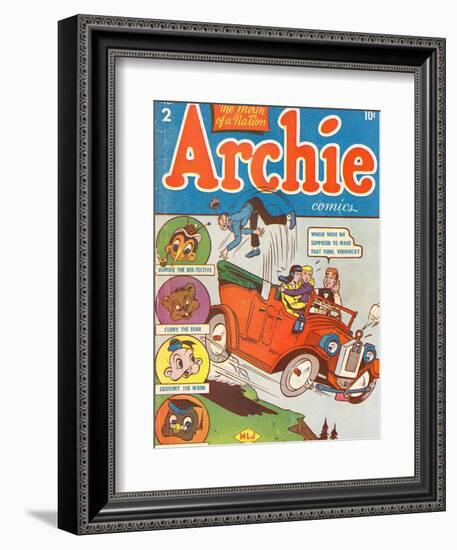 Archie Comics Retro: Archie Comic Book Cover No.2 (Aged)-Bob Montana-Framed Premium Giclee Print