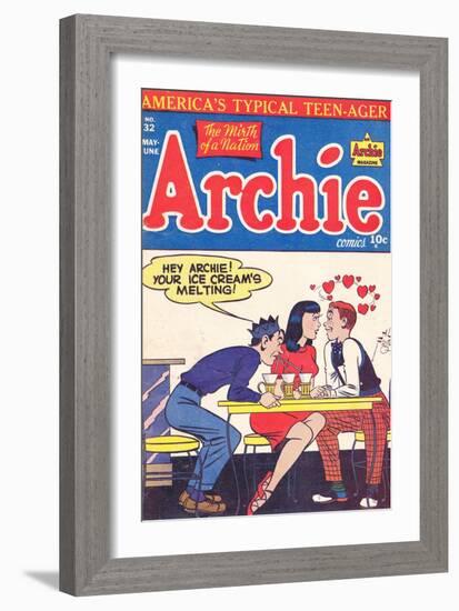 Archie Comics Retro: Archie Comic Book Cover No.32 (Aged)-Al Fagaly-Framed Art Print