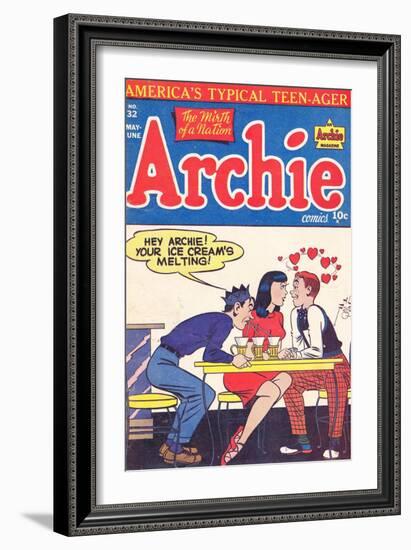 Archie Comics Retro: Archie Comic Book Cover No.32 (Aged)-Al Fagaly-Framed Art Print