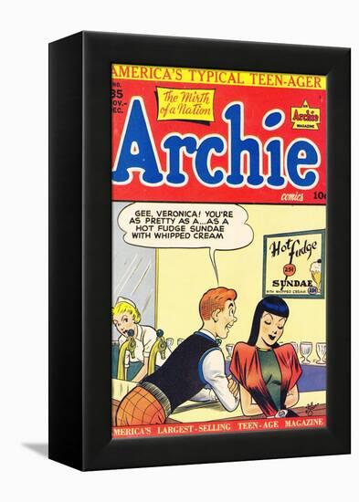 Archie Comics Retro: Archie Comic Book Cover No.35 (Aged)-Bill Vigoda-Framed Stretched Canvas