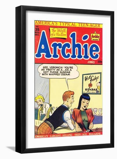 Archie Comics Retro: Archie Comic Book Cover No.35 (Aged)-Bill Vigoda-Framed Art Print