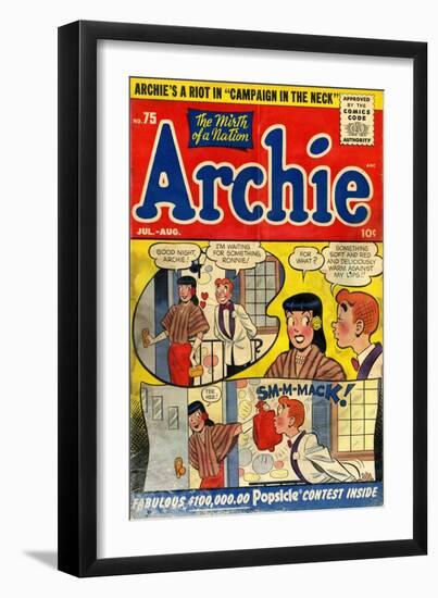 Archie Comics Retro: Archie Comic Book Cover No.75 (Aged)--Framed Art Print