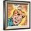 Archie Comics Retro: Archie Comic Panel; Hey! Why Not? (Aged)-null-Framed Art Print