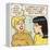 Archie Comics Retro: Betty and Veronica Comic Panel; Wolf Whistle (Aged)-null-Framed Stretched Canvas