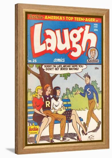 Archie Comics Retro: Laugh Comic Book Cover No.25 (Aged)-Al Fagaly-Framed Stretched Canvas