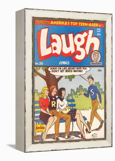 Archie Comics Retro: Laugh Comic Book Cover No.25 (Aged)-Al Fagaly-Framed Stretched Canvas