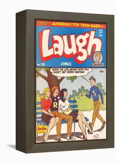 Archie Comics Retro: Laugh Comic Book Cover No.25 (Aged)-Al Fagaly-Framed Stretched Canvas