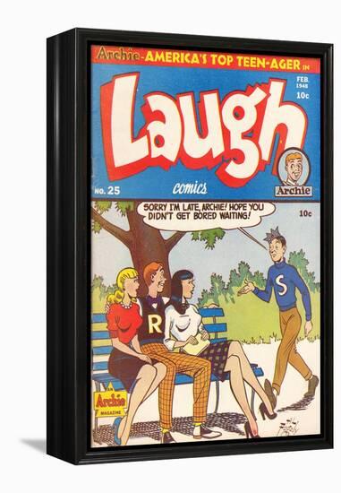 Archie Comics Retro: Laugh Comic Book Cover No.25 (Aged)-Al Fagaly-Framed Stretched Canvas