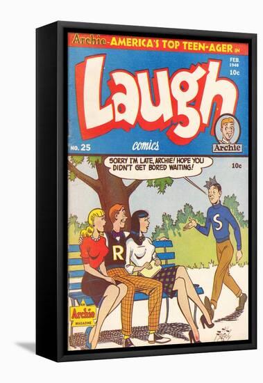 Archie Comics Retro: Laugh Comic Book Cover No.25 (Aged)-Al Fagaly-Framed Stretched Canvas