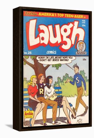 Archie Comics Retro: Laugh Comic Book Cover No.25 (Aged)-Al Fagaly-Framed Stretched Canvas