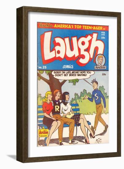 Archie Comics Retro: Laugh Comic Book Cover No.25 (Aged)-Al Fagaly-Framed Art Print