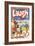 Archie Comics Retro: Laugh Comic Book Cover No.25 (Aged)-Al Fagaly-Framed Art Print