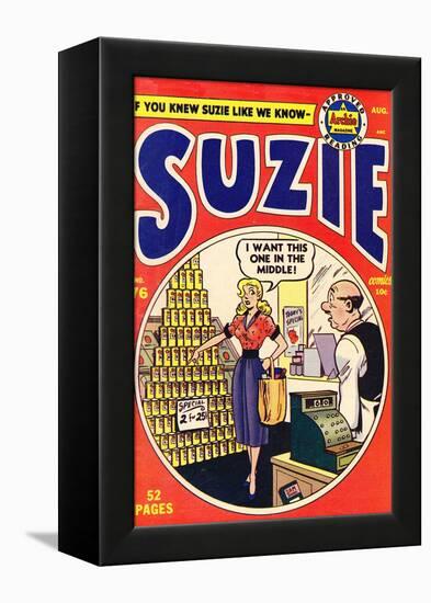 Archie Comics Retro: Suzie Comic Book Cover No.76 (Aged)-null-Framed Stretched Canvas