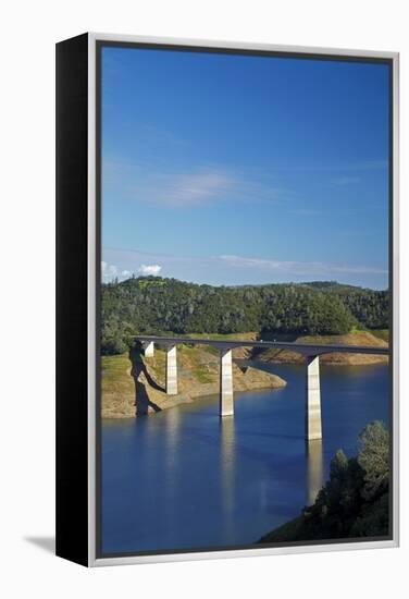 Archie Stevenot Bridge Carrys SR 49 across New Melones Dam, California-David Wall-Framed Premier Image Canvas