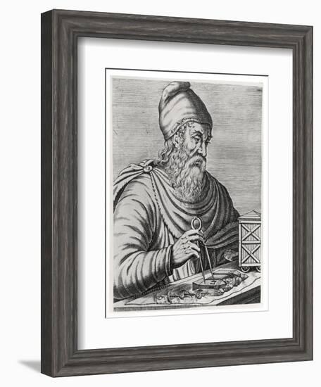 Archimedes (287-212 BC)-null-Framed Giclee Print