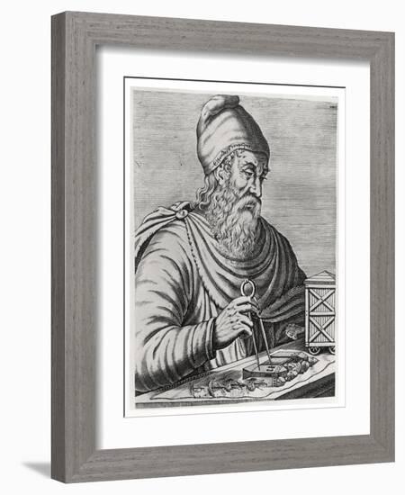 Archimedes (287-212 BC)-null-Framed Giclee Print