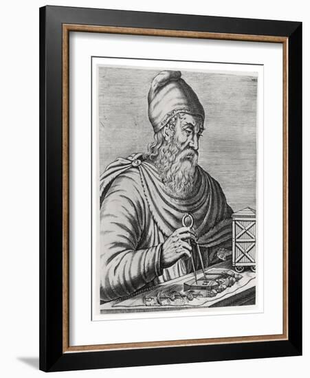 Archimedes (287-212 BC)-null-Framed Giclee Print