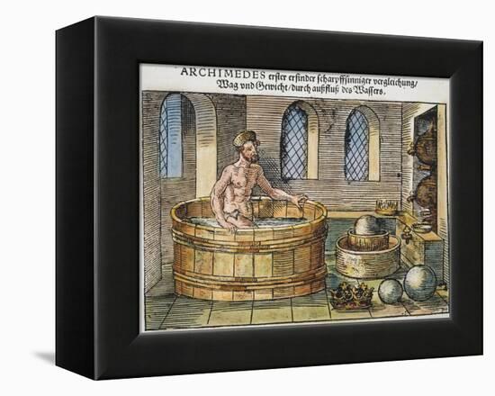 Archimedes-null-Framed Premier Image Canvas