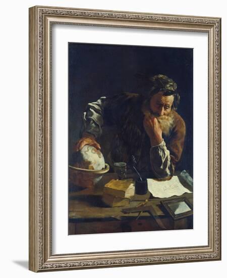 Archimedes-Domenico Fetti-Framed Giclee Print