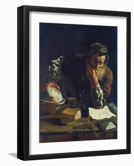 Archimedes-Domenico Fetti-Framed Giclee Print