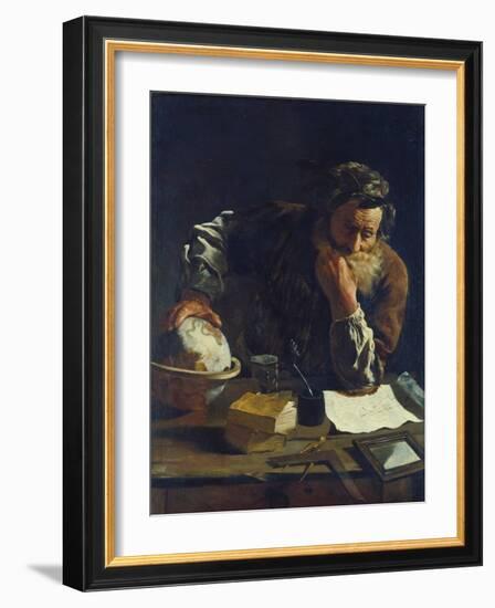 Archimedes-Domenico Fetti-Framed Giclee Print