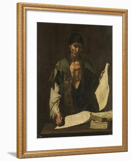 Archimedes-José de Ribera-Framed Giclee Print