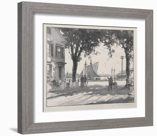 Arching Elms-Gordon Grant-Framed Collectable Print