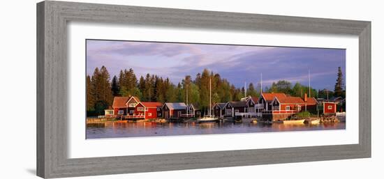 Archipelago Fishing Village on Alnoen Sweden-null-Framed Photographic Print