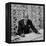 Architect Edward D. Stone Sitting in His Office-Dmitri Kessel-Framed Premier Image Canvas