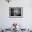 Architect Eero Saarinen at Home in His Study W. Furniture Designed by Him-null-Framed Premium Photographic Print displayed on a wall