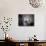 Architect Eero Saarinen at Home in His Study W. Furniture Designed by Him-null-Mounted Premium Photographic Print displayed on a wall