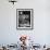 Architect Frank Lloyd Wright Working at Desk in His Home Taliesin-Alfred Eisenstaedt-Framed Premium Photographic Print displayed on a wall