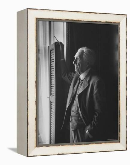 Architect Frank Lloyd Wright-Lisa Larsen-Framed Premier Image Canvas
