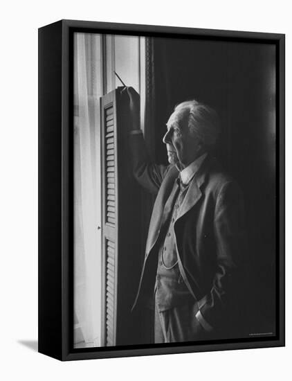 Architect Frank Lloyd Wright-Lisa Larsen-Framed Premier Image Canvas