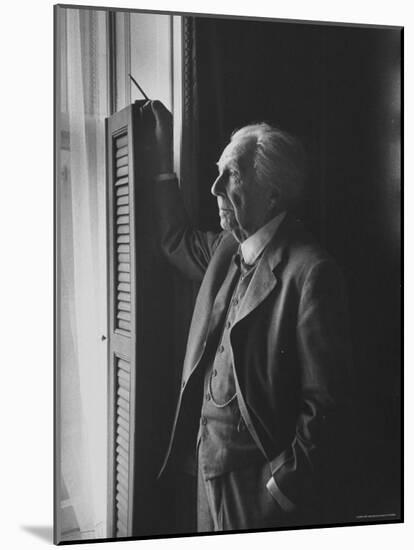 Architect Frank Lloyd Wright-Lisa Larsen-Mounted Premium Photographic Print