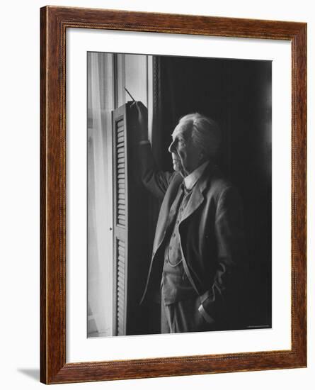 Architect Frank Lloyd Wright-Lisa Larsen-Framed Premium Photographic Print