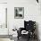 Architect Mies Van Der Rohe at Home-null-Framed Premium Photographic Print displayed on a wall