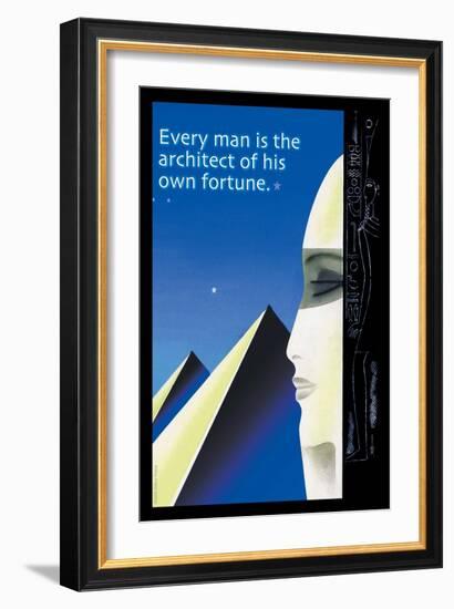 Architect of Fortune-null-Framed Art Print