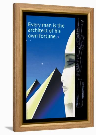Architect of Fortune-null-Framed Stretched Canvas