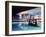 Architect Oscar Niemeyer's Presidential Swimming Pool in Brasilia at Night-Dmitri Kessel-Framed Photographic Print