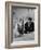 Architect Pietro Belluschi and Walter Gropius Looking over Some Blue Prints-Carl Mydans-Framed Photographic Print