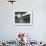 Architect Ramirez Vazquez Standing in Lobby of National Museum of Anthropology, Which He Designed-John Dominis-Framed Premium Photographic Print displayed on a wall