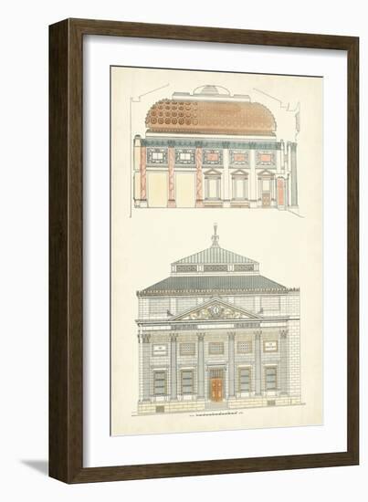 Architect's Plan I-Vision Studio-Framed Art Print